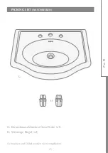 Preview for 20 page of Devon&Devon New Etoile Assembly Instructions Manual