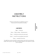 Preview for 16 page of Devon&Devon Nobel Console Assembly Instructions Manual