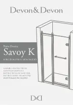 Preview for 1 page of Devon&Devon Savoy K Assembly Instructions Manual