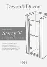 Предварительный просмотр 1 страницы Devon&Devon Savoy V Assembly Instructions Manual