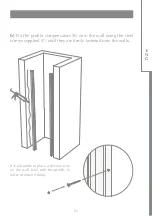 Предварительный просмотр 22 страницы Devon&Devon Savoy V Assembly Instructions Manual