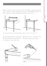 Предварительный просмотр 12 страницы Devon&Devon Westminster Console WEST Assembly Instructions Manual