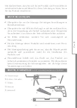 Предварительный просмотр 14 страницы Devon&Devon Westminster Console WEST Assembly Instructions Manual