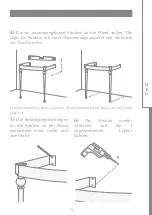 Предварительный просмотр 18 страницы Devon&Devon Westminster Console WEST Assembly Instructions Manual