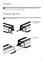 Предварительный просмотр 4 страницы DeVorm Big Modular Table System Installation Manual