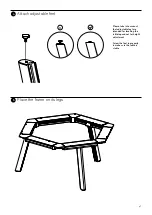 Preview for 7 page of DeVorm Big Round Modular Table System Installation Manual