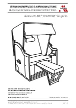 deVRIES PURE COMFORT XL Care & Assembly Instructions предпросмотр