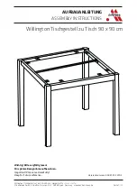 Предварительный просмотр 1 страницы deVRIES Willington 40467 Assembly Instructions Manual