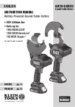 DeWalt 092644631221 Instruction Manual preview