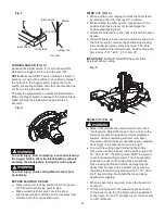 Preview for 21 page of DeWalt 12in. (305 mm) compound miter saw Instruction Manual