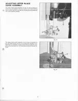 Preview for 9 page of DeWalt 14'' Metal/wood cutting band saw Instruction Manual