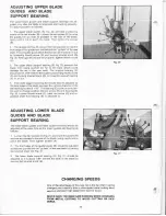 Preview for 10 page of DeWalt 14'' Metal/wood cutting band saw Instruction Manual