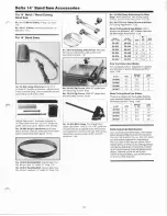 Preview for 15 page of DeWalt 14'' Metal/wood cutting band saw Instruction Manual