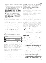 Preview for 9 page of DeWalt 140819 Original Instructions Manual