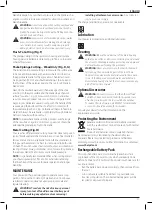 Preview for 13 page of DeWalt 140819 Original Instructions Manual