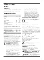 Preview for 14 page of DeWalt 140819 Original Instructions Manual