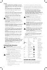 Предварительный просмотр 7 страницы DeWalt 20V MAX DCN890 Instruction Manual