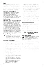 Предварительный просмотр 11 страницы DeWalt 20V MAX DCN890 Instruction Manual