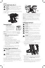 Предварительный просмотр 13 страницы DeWalt 20V MAX DCN890 Instruction Manual