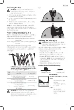 Предварительный просмотр 14 страницы DeWalt 20V MAX DCN890 Instruction Manual