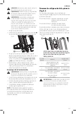 Preview for 52 page of DeWalt 20V MAX DCN890 Instruction Manual