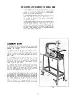 Preview for 3 page of DeWalt 24' Scroll Saw Instruction Manual