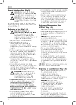 Preview for 16 page of DeWalt 24920 Original Instructions Manual