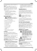 Предварительный просмотр 57 страницы DeWalt 24920 Original Instructions Manual