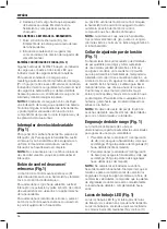 Предварительный просмотр 58 страницы DeWalt 24920 Original Instructions Manual