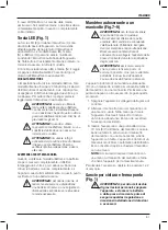 Предварительный просмотр 89 страницы DeWalt 24920 Original Instructions Manual