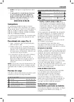 Предварительный просмотр 127 страницы DeWalt 24920 Original Instructions Manual