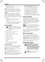 Предварительный просмотр 130 страницы DeWalt 24920 Original Instructions Manual