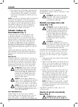 Предварительный просмотр 132 страницы DeWalt 24920 Original Instructions Manual