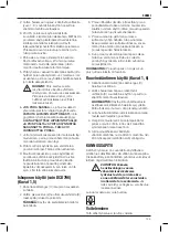 Предварительный просмотр 147 страницы DeWalt 24920 Original Instructions Manual