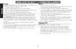 Preview for 8 page of DeWalt 2531DL-0078 Instruction Manual