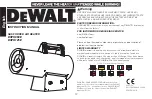 Preview for 12 page of DeWalt 2531DL-0078 Instruction Manual