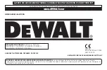 Preview for 13 page of DeWalt 2531DL-0078 Instruction Manual