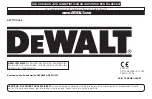 Предварительный просмотр 61 страницы DeWalt 2531DL-0078 Instruction Manual