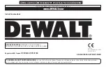 Предварительный просмотр 73 страницы DeWalt 2531DL-0078 Instruction Manual