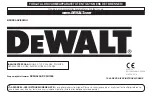 Предварительный просмотр 85 страницы DeWalt 2531DL-0078 Instruction Manual