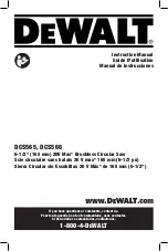 DeWalt 314001465 Instruction Manual предпросмотр