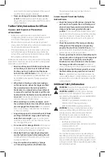 Предварительный просмотр 9 страницы DeWalt 314001465 Instruction Manual