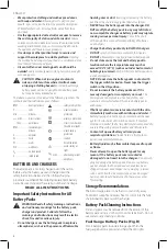 Предварительный просмотр 10 страницы DeWalt 314001465 Instruction Manual