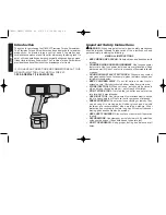 Preview for 3 page of DeWalt 383609-01 Instruction Manual
