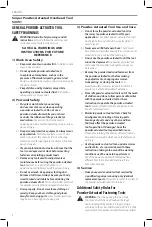 Предварительный просмотр 4 страницы DeWalt 52051 Instruction Manual