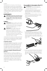 Предварительный просмотр 42 страницы DeWalt 52051 Instruction Manual