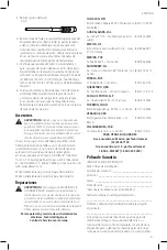 Предварительный просмотр 43 страницы DeWalt 52051 Instruction Manual