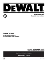 Preview for 1 page of DeWalt 55AI6HN Instruction Manual