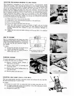 Предварительный просмотр 7 страницы DeWalt 740 Instruction & Maintenance Manual