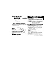 Предварительный просмотр 1 страницы DeWalt 7543 Instruction Manual